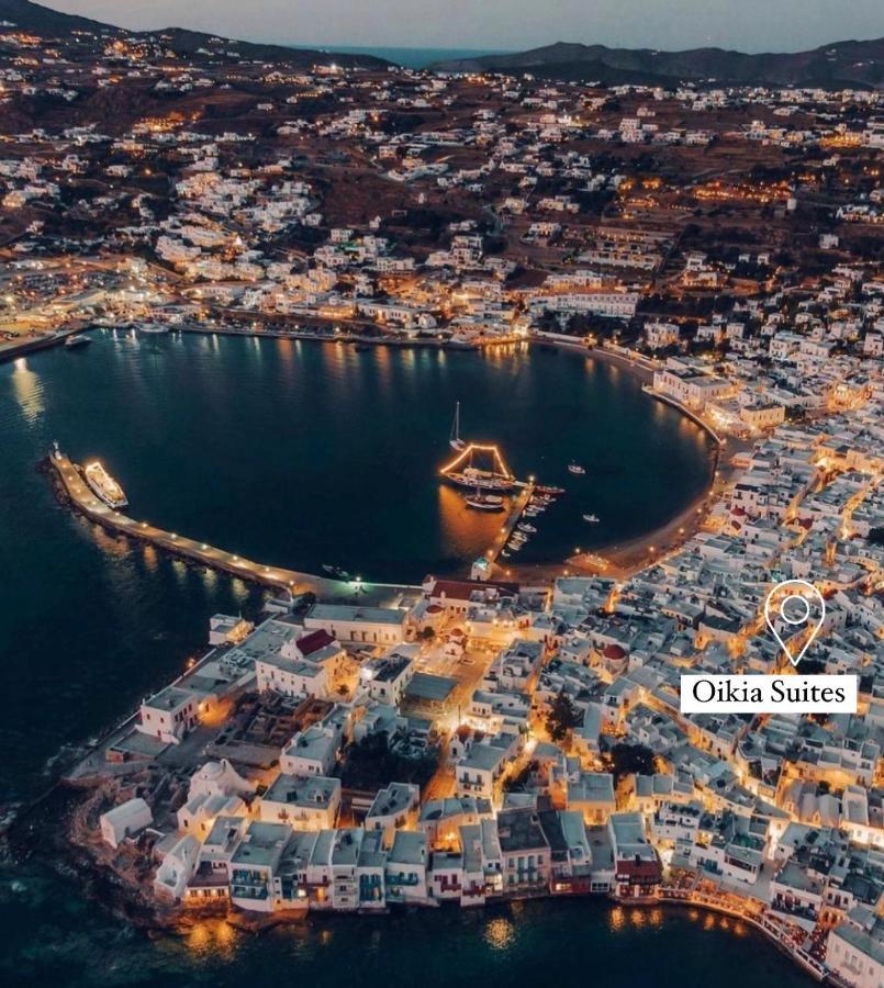 Oikia Suites Mykonos Mykonos Town Bagian luar foto