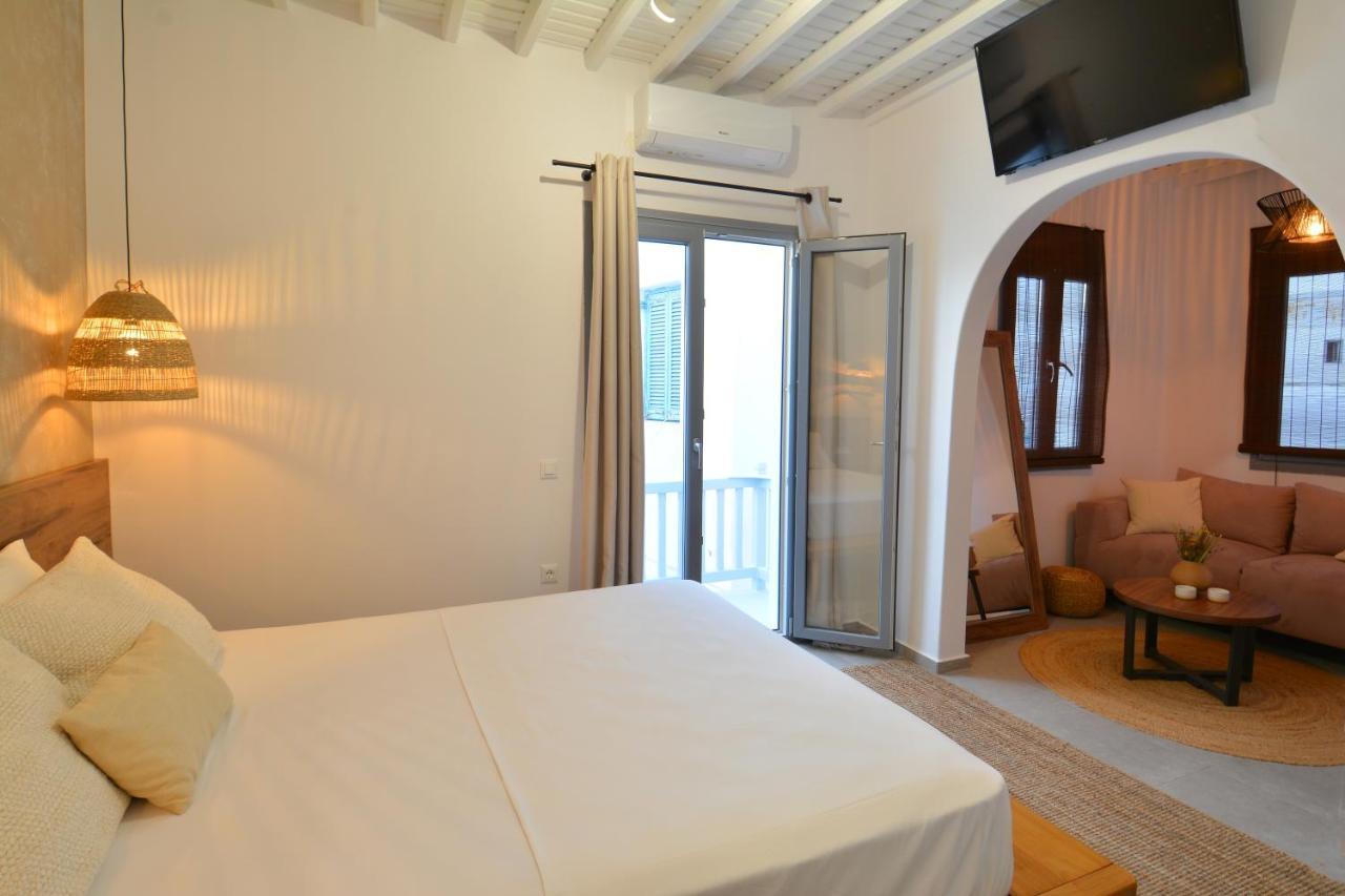 Oikia Suites Mykonos Mykonos Town Bagian luar foto