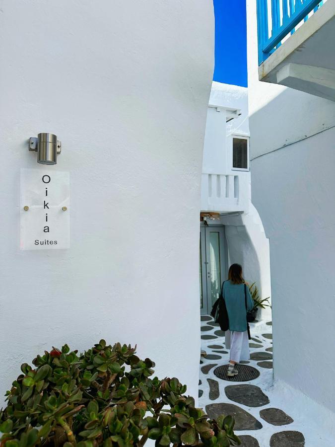 Oikia Suites Mykonos Mykonos Town Bagian luar foto